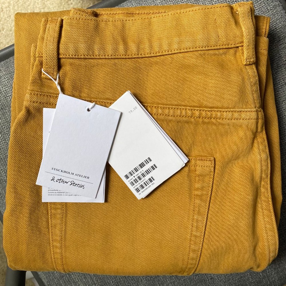 NWT & other stories Mustard culotte